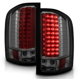 Anzo 311159 - LED Tail Lights (Chrome Housing, Smoke Lens)