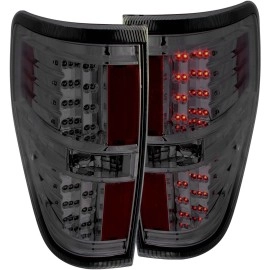 Anzo 311170 - LED Tail Lights (Chrome Housing, Smoke Lens)