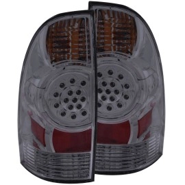 Anzo 311179 - LED Tail Lights (Chrome Housing, Smoke Lens)