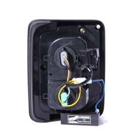 Anzo 311203 - LED Tail Lights (Chrome Housing, Smoke Lens)