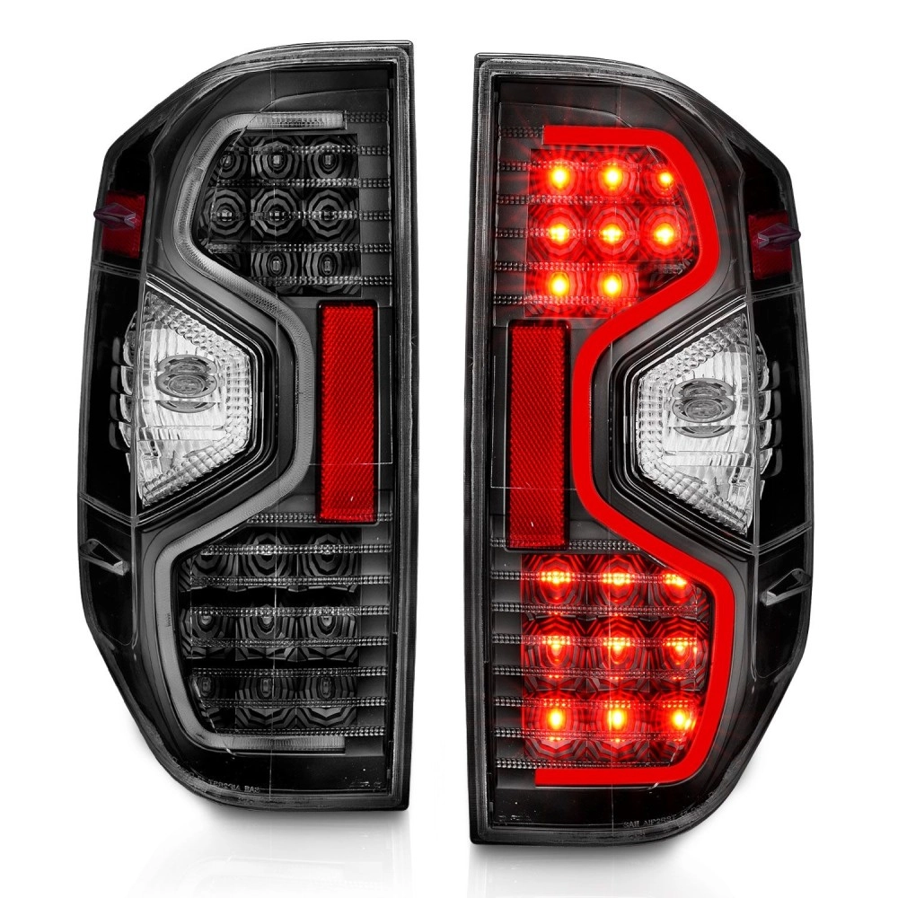Anzo 311233 - LED Tail Lights (Black Housing, Clear Lens)