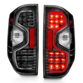 Anzo 311233 - LED Tail Lights (Black Housing, Clear Lens)
