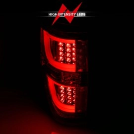 Anzo 311257 - G2 LED Tail Lights (Black Housing, Clear Lens)