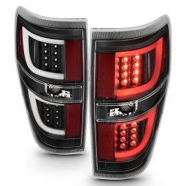 Anzo 311257 - G2 LED Tail Lights (Black Housing, Clear Lens)