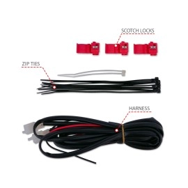 Anzo 311268 - LED Tail Lights (Black Housing, Clear Lens)