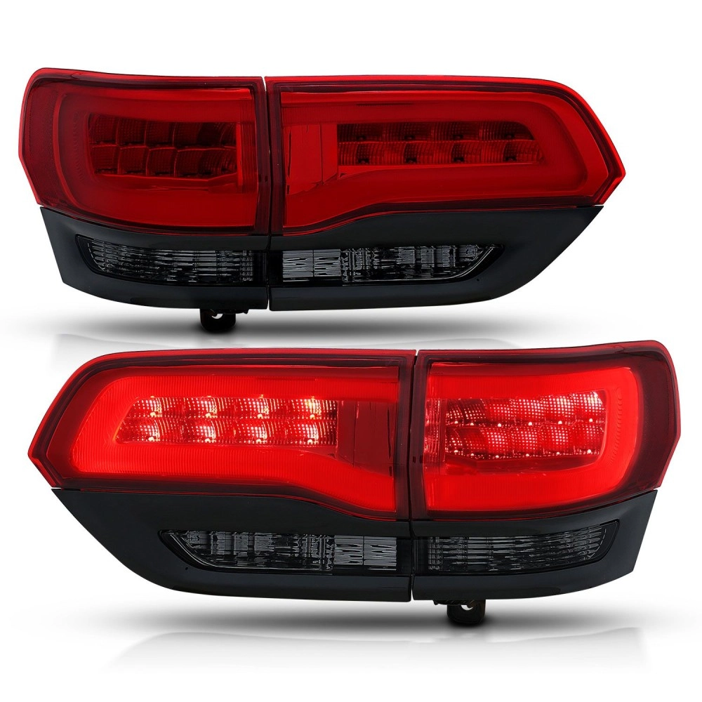 Anzo 311269 - LED Tail Lights (Chrome Housing, Red / Smoke Lens) Anzo 311269 - LED Tail Lights (Chrome Housing, Red / Smoke Lens)