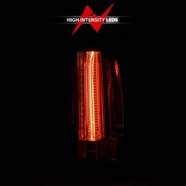 Anzo 311280 - LED Tail Lights (Chrome Housing, Clear Lens)