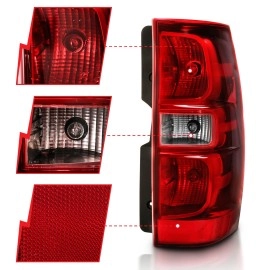 Anzo 311304 - OE Style LED Tail Lights (Black Housing, Clear / Red Lens)
