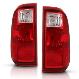 Anzo 311305 - OE Style LED Tail Lights (Chrome Housing, Clear / Red Lens)