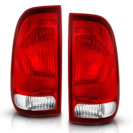 Anzo 311307 - OE Style LED Tail Lights (Chrome Housing, Clear / Red Lens)