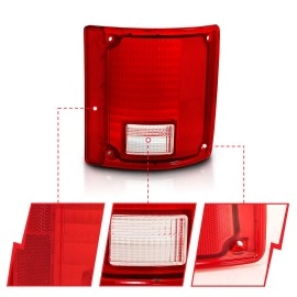 Anzo 311317 - OE Style LED Tail Lights (Clear / Red Lens)