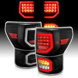 Anzo 311336 - Plank Style LED Tail Lights (Black Housing, Clear Lens)