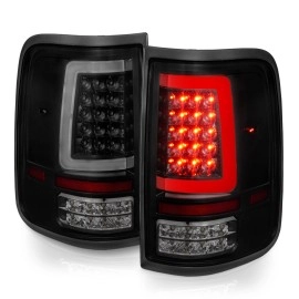 Anzo 311343 - C-Bar Style LED Tail Lights (Black Housing, Smoke Lens)