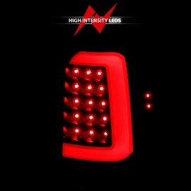 Anzo 311348 - Bar Style LED Tail Lights (Black Housing, Smoke Lens)