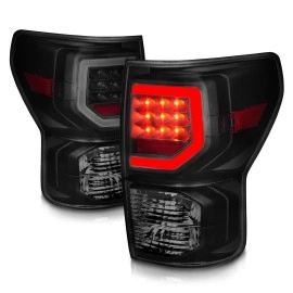 Anzo 311387 - Plank Style LED Tail Lights (Black Housing, Smoke Lens)