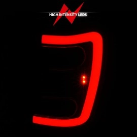 Anzo 311395 - C-Bar Style LED Tail Lights (Black Housing, Smoke Lens)