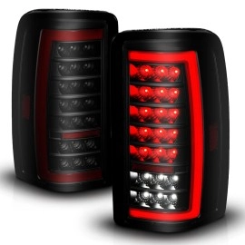 Anzo 311449 - Bar Style LED Tail Lights (Black Housing, Smoke Lens)