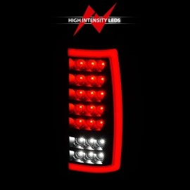 Anzo 311449 - Bar Style LED Tail Lights (Black Housing, Smoke Lens)