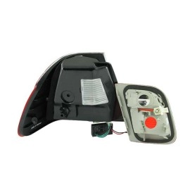 Anzo 321004 - LED Tail Lights (Chrome Housing, Clear / Red Lens)