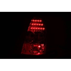 Anzo 321011 - LED Tail Lights (Black Housing, Clear Lens)
