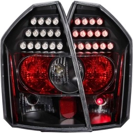 Anzo 321011 - LED Tail Lights (Black Housing, Clear Lens)