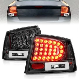 Anzo 321014 - LED Tail Lights (Black Housing, Clear Lens)