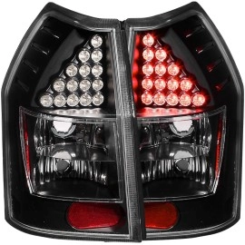 Anzo 321017 - LED Tail Lights (Black Housing, Clear Lens)