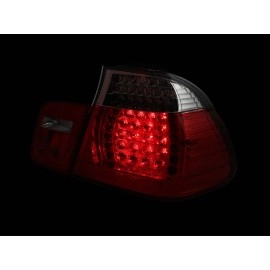 Anzo 321096 - LED Tail Lights (Chrome Housing, Clear / Red Lens)