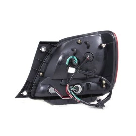 Anzo 321101 - LED Tail Lights (Chrome Housing, Clear / Red Lens)