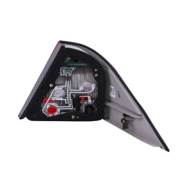 Anzo 321122 - LED Tail Lights (Chrome Housing, Red / Smoke Lens)