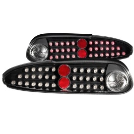Anzo 321133 - LED Tail Lights (Black Housing, Clear Lens)
