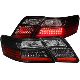 Anzo 321163 - LED Tail Lights (Black Housing, Clear Lens)