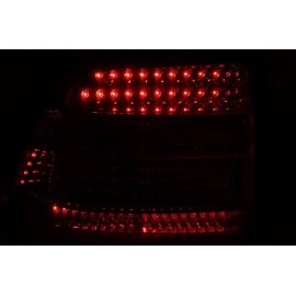 Anzo 321170 - LED Tail Lights (Chrome Housing, Clear / Red Lens)