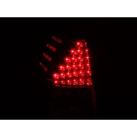 Anzo 321232 - LED Tail Lights (Chrome Housing, Smoke Lens)