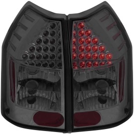 Anzo 321232 - LED Tail Lights (Chrome Housing, Smoke Lens)