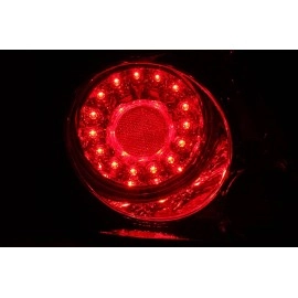 Anzo 321255 - LED Tail Lights (Chrome Housing, Smoke Lens)