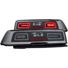Anzo 321321 - LED Tail Lights (Chrome Housing, Smoke Lens)