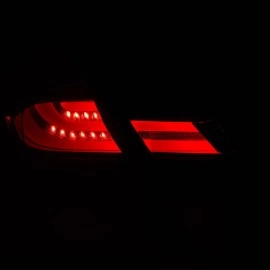 Anzo 321323 - LED Tail Lights (Black Housing, Clear Lens)