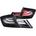 Anzo 321323 - LED Tail Lights (Black Housing, Clear Lens)