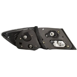 Anzo 321323 - LED Tail Lights (Black Housing, Clear Lens)