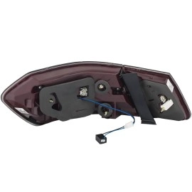 Anzo 321331 - LED Tail Lights (Chrome Housing, Clear / Red Lens)