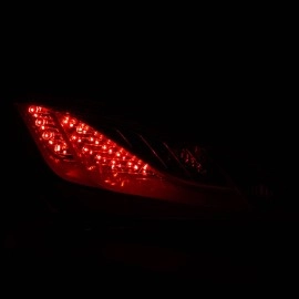 Anzo 321332 - LED Tail Lights (Chrome Housing, Smoke Lens)