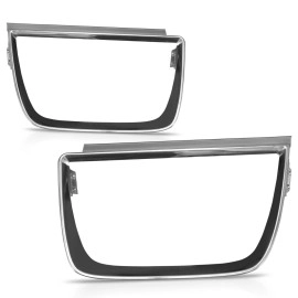 Anzo 351002 - Glossy Black Tail Light Bezels - 4 Piece