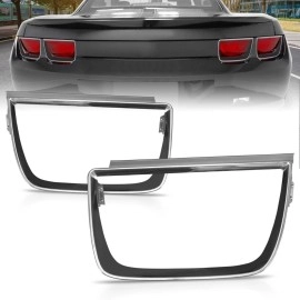 Anzo 351002 - Glossy Black Tail Light Bezels - 4 Piece