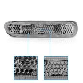Anzo 511024 - Side Marker Lights (Chrome Housing, Clear Lens)