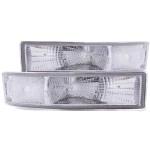 Anzo 511027 - Parking & Turn Signal Lights (Chrome Housing, Clear Lens)