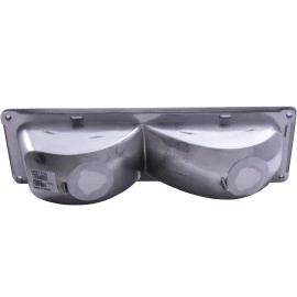 Anzo 511032 - Parking & Turn Signal Lights (Chrome Housing, Clear Lens)