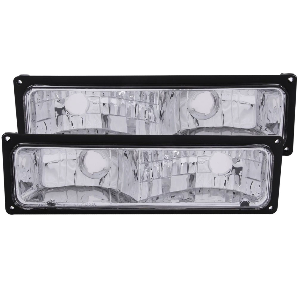 Anzo 511033 - Parking & Turn Signal Lights (Chrome Housing, Clear Lens) Anzo 511033 - Parking & Turn Signal Lights (Chrome Housing, Clear Lens)