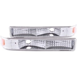 Anzo 511038 - Parking & Turn Signal Lights (Chrome Housing, Clear Lens)