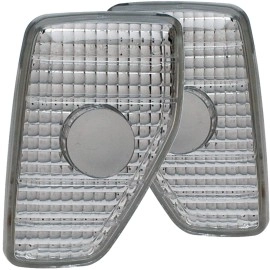 Anzo 511051 - Side Marker Lights (Chrome Housing, Clear Lens)